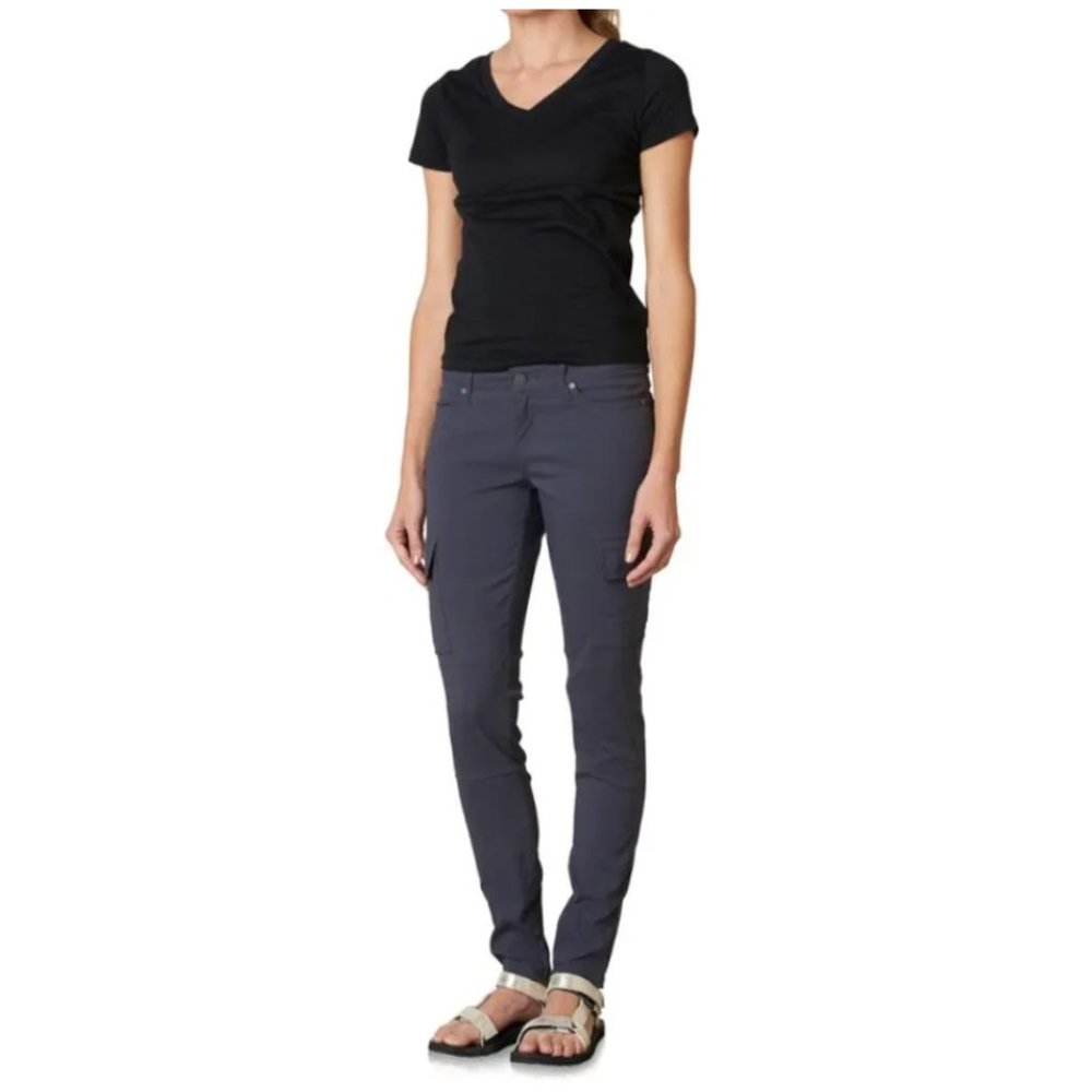 Prana Gray Skinny Pants Modern Fit